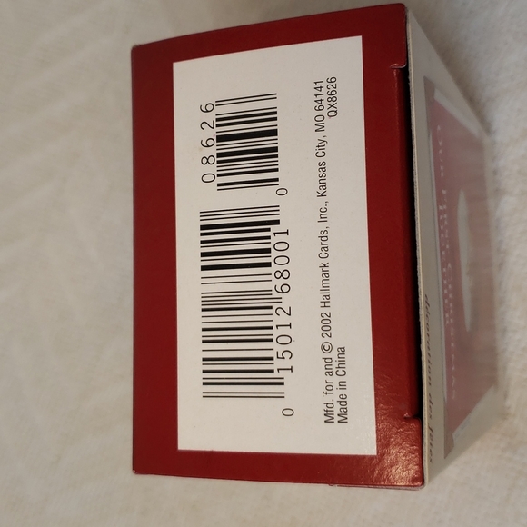 HALLMARK 1st Christmas Wedding KEEPSAKE ORNAMENT NIB - Picture 12 of 12